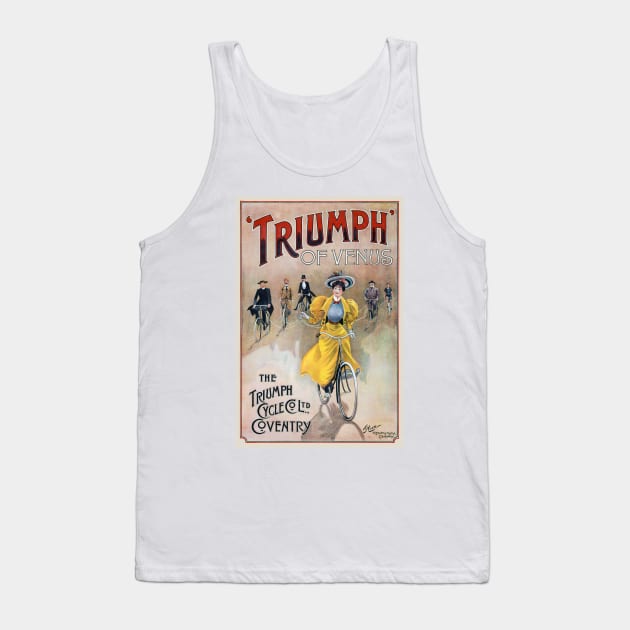 Triumph of Venus Vintage Poster 1900 Tank Top by vintagetreasure